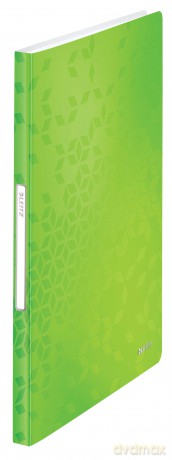 LEITZ WOW Sichtbuch pink-metallic mit 40