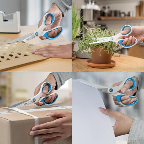 Leitz: LEITZ WOW Titan Schere, blau