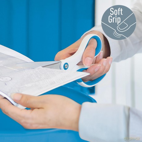 Leitz: LEITZ WOW Titan Schere, blau