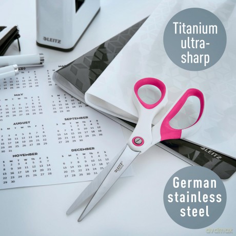 LEITZ WOW Titan Schere, pink