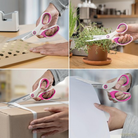 LEITZ WOW Titan Schere, pink