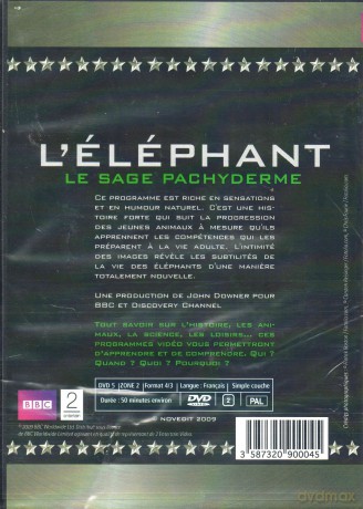 L'elephant - Le Sage Pachyderme [DVD]