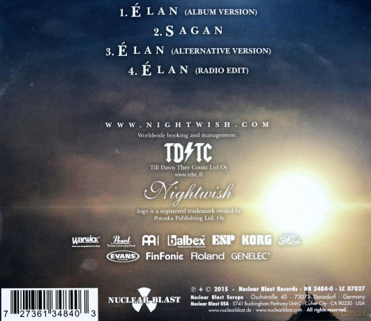 Nightwish: Elan [CD]
