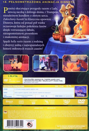 Zakochany kundel (Disney) Czarne charakterki [DVD]