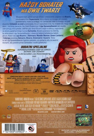 LEGO Liga Sprawiedliwości kontra Liga Bizarro [DVD]