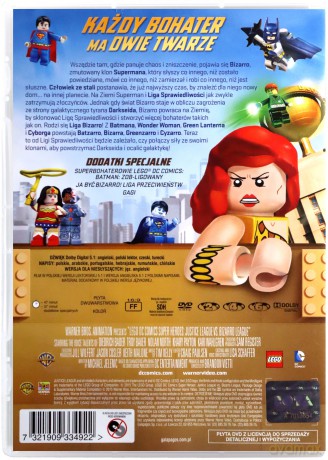 LEGO Liga Sprawiedliwości kontra Liga Bizarro [DVD]