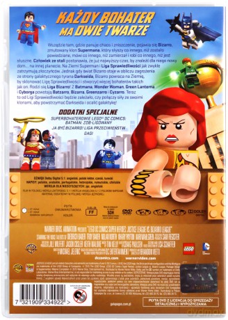 LEGO Liga Sprawiedliwości kontra Liga Bizarro [DVD]