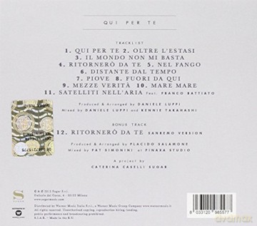 Giovanni Caccamo: Qui Per Te [CD]