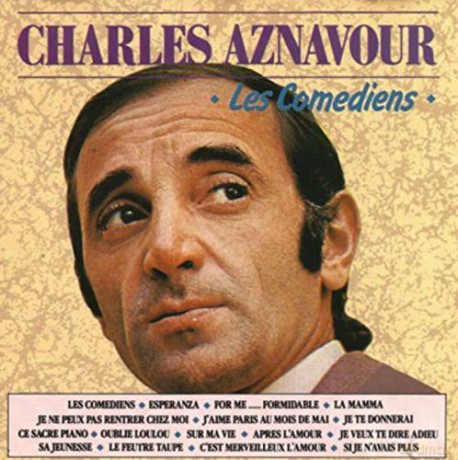 Charles Aznavour: Les Comediens [CD]