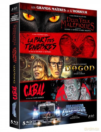 Les Grands Maitres De L Horreur [5xBlu-Ray]