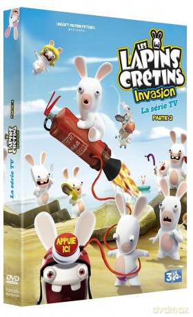 Les Lapins Cretins Invasion Partie 2 [DVD]
