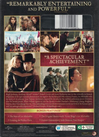 Les Miserables [DVD]