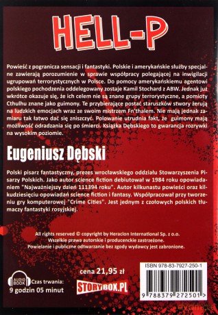 Hell-P - Dębski Eugeniusz [AUDIOBOOK] [CD-MP3]