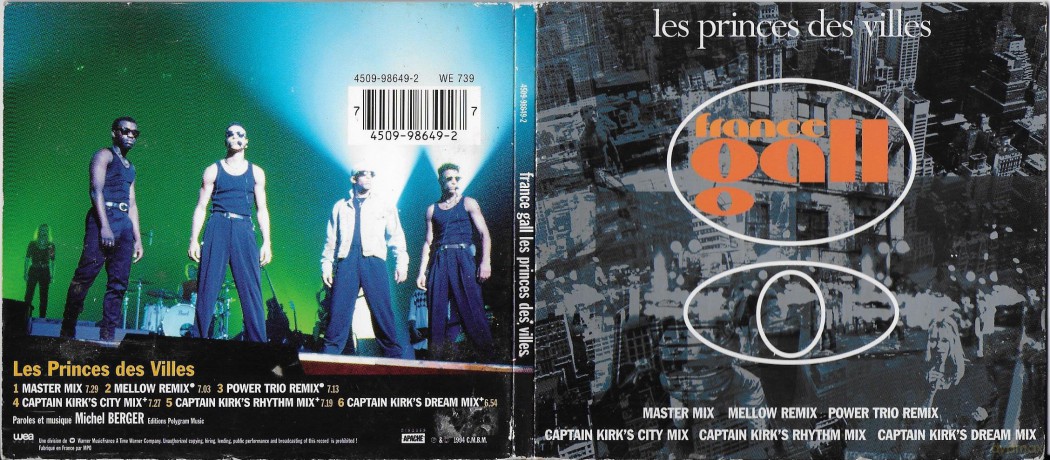 France Gall: Les Princes Des Villes [CD]