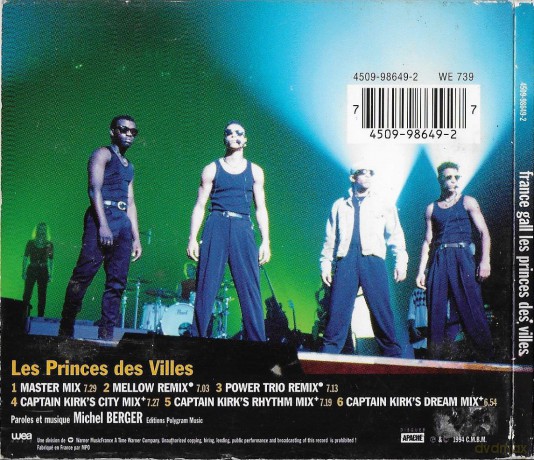 France Gall: Les Princes Des Villes [CD]