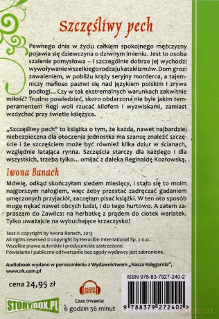 Szczęśliwy pech - Banach Iwona [AUDIOBOOK] [CD-MP3]