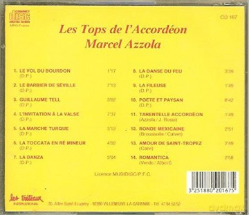 Marcel Azzola: Les Tops De L'accordOn [CD]