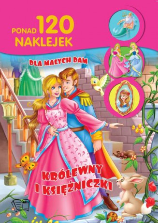 120 Naklejek Dla Małych Dam [KSIĄŻKA]