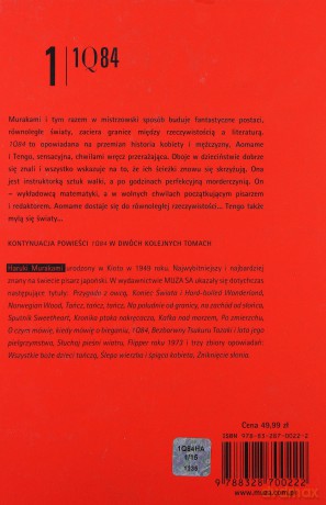 1Q84 - Haruki Murakami [KSIĄŻKA]