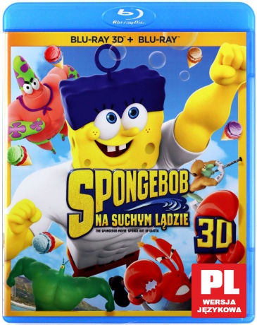 SpongeBob: Na suchym lądzie [Blu-Ray 3D]+[Blu-Ray] 