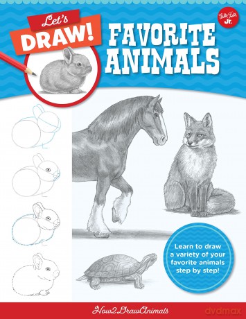 Lets Draw Favorite Animals [KSIĄŻKA]