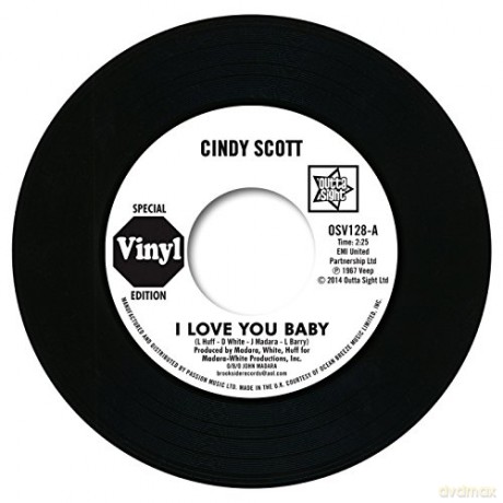 Cindy Scott: I Love You Baby / In Your Spare Time [Winyl]