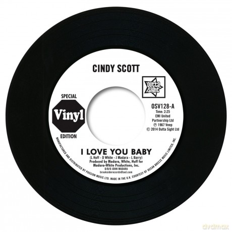 Cindy Scott: I Love You Baby / In Your Spare Time [Winyl]