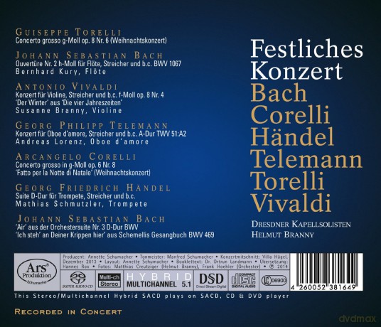 Festliches Konzert - Dresdner Kapellsolisten [CD]