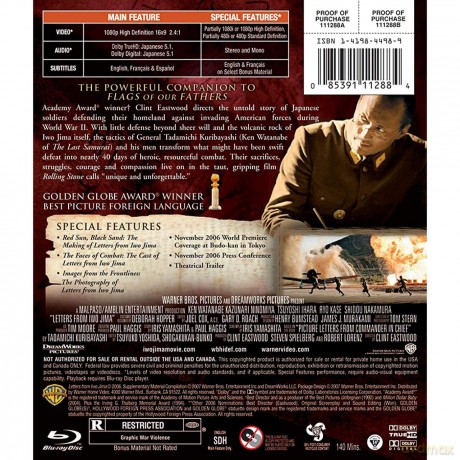Letters From Iwo Jima [Blu-Ray]