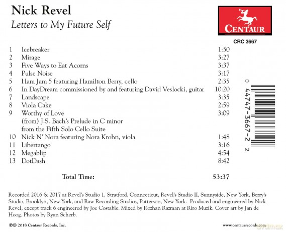 Revel: Letters To My Future Self [CD]
