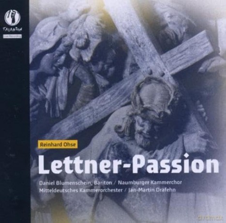 Blumenschein/Naumburger Kammer: Lettner-Passion [CD]