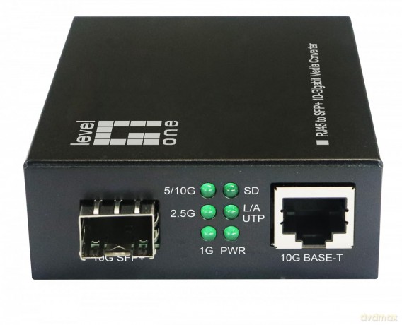 LevelOne Konverter GVT-2051 10GBit>RJ45