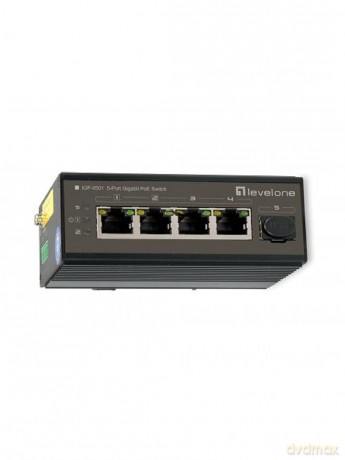 LevelOne Switch 4x GE IGU-0501 1xG