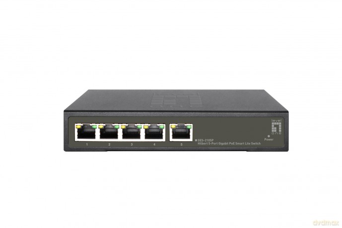 LevelOne Switch 5x GE GES-2105P Hilbert