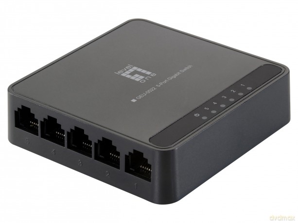 LevelOne Switch 5x GE GEU-0522