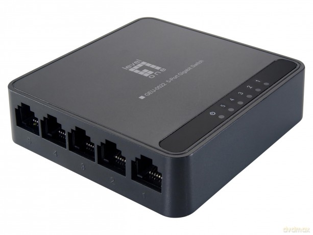 LevelOne Switch 5x GE GEU-0522