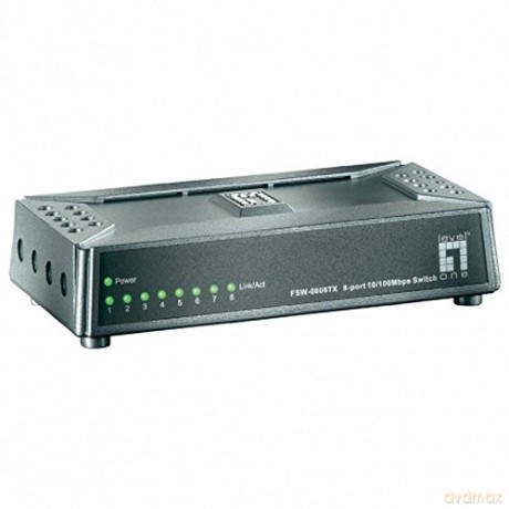 LevelOne Switch 8x FE FSW-0808TX