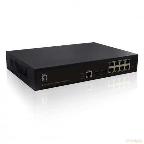 LevelOne Switch 8x GE GEL-1061 2xG