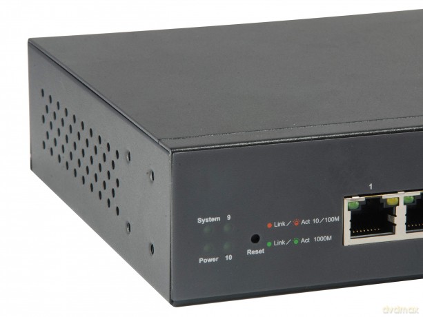 LevelOne Switch 8x GE GEP-1051 2xG