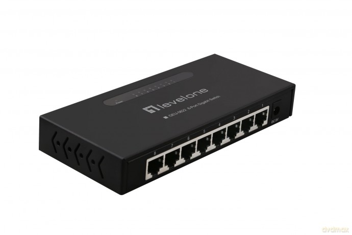 LevelOne Switch 8x GE GEU-0822