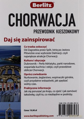 Chorwacja Przewodnik Kieszonkowy - Robin Mckelvie [KSIĄŻKA]
