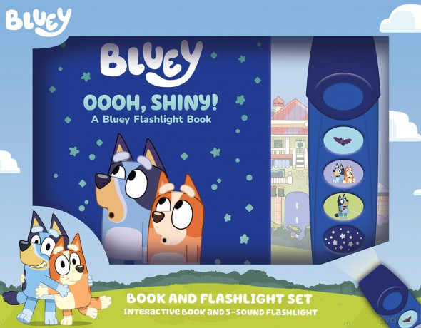 LFAB Glow Box Bluey Oooh Shiny [KSIĄŻKA]