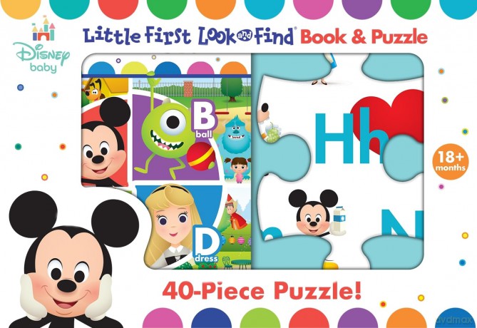 Lflf N Shaped Puzzle Disney Baby [KSIĄŻKA]