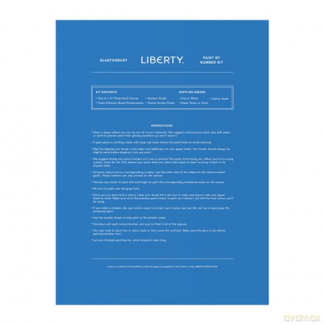 Liberty 9 x 12 Paint by Number Kit Glastonbury [KSIĄŻKA]