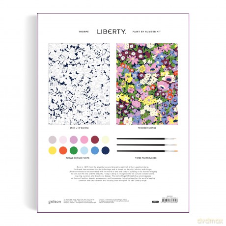 Liberty 9 x 12 Paint by Number Kit Thorpe [KSIĄŻKA]