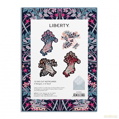 Liberty Ianthe Hand Shaped Notecard Set [KSIĄŻKA]