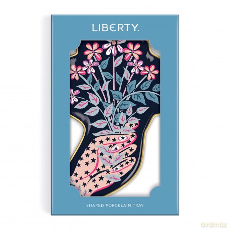 Liberty Ianthe Hand Shaped Porcelain Tray [KSIĄŻKA]