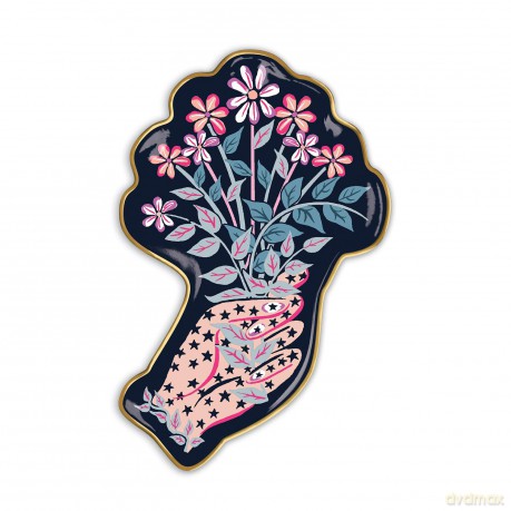 Liberty Ianthe Hand Shaped Porcelain Tray [KSIĄŻKA]