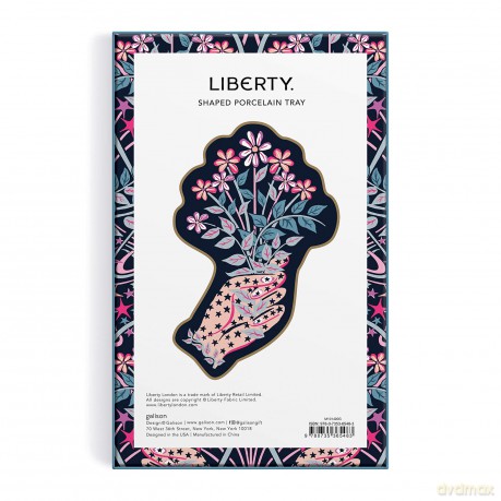 Liberty Ianthe Hand Shaped Porcelain Tray [KSIĄŻKA]