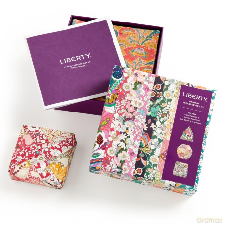 Liberty Origami Treasure Box Kit [KSIĄŻKA]